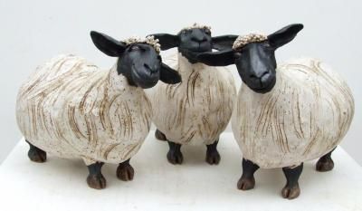 sheep ceramic: Sheep Ceramic, Ceramic Sheep, Sheep Crafts, Sheep Art, Pottery Animals, Cambridge England, Farm Art, Raku Pottery, Clay Animals