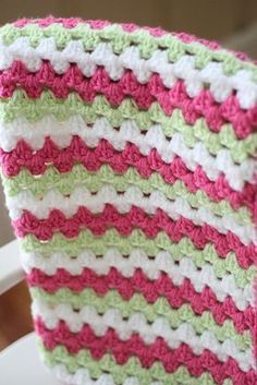 Granny Stripe Blanket Granny Stripe Crochet, Granny Stripe Blanket, Granny Stripe, Stripe Blanket, Stripe Crochet, Striped Baby Blanket, Crocheted Baby Blanket, شال كروشيه, Crocheted Blanket