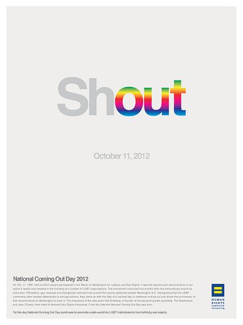 Pride Poster Design, Pride Graphics, Pride Graphic Design, Lgbt Day, Lgbtq Poster, Pride Posters, Pride Campaign, National Coming Out Day, Pride Poster