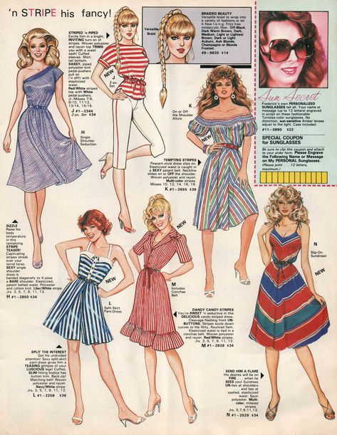 Frederick's Of Hollywood July 1982 D.D.Teoli Jr. A.C. : D.D.Teoli Jr. A.C. : Free Download, Borrow, and Streaming : Internet Archive 1982 Fashion, Frederick’s Of Hollywood, 70s Inspired Fashion, Fashion Illustration Vintage, Fashion 80s, Vintage Wardrobe, Fredericks Of Hollywood, 1970s Fashion, Cool Fits