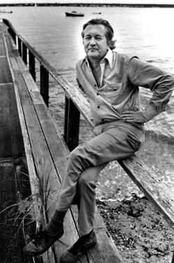 At ease on the Vineyard in 1979.- william styron William Styron, William Clark, Norman Mailer, Tennessee Williams, Essayist, Writers And Poets, American Literature, Book Writer, Famous Authors