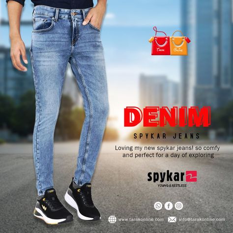 #denimjeans #spykar #mensjeans #jeansformen #viralpost #foryoupage Spykar Jeans, Jeans For Men, Cash On Delivery, Mens Jeans, For Men, India, How To Wear