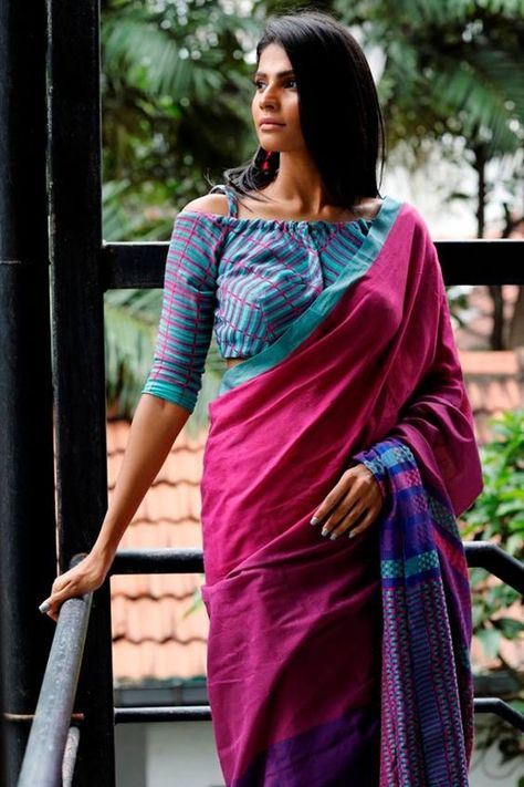 5.Three fourth sleeve blouse design Three Fourth Sleeve Blouse Designs, Sleeve Blouse Designs, Classy Sarees, Sari Blouses, Cloth Designs, Latest Saree Blouse, Woman Entrepreneur, Saree Jackets, Ladies Choice