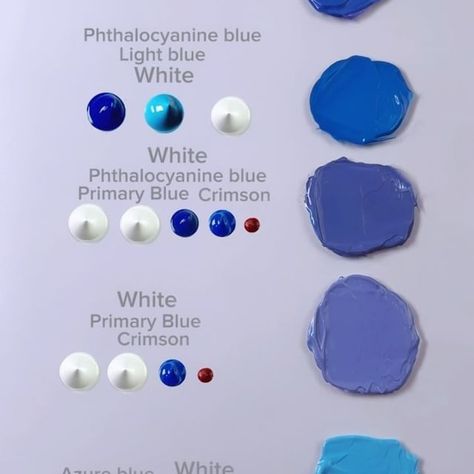 Mixing Colors #paintings #mixingcolors #acrylpainting | Instagram What Colors Make Pink, Mixing Skin Tones, Food Coloring Mixing Chart, Color Mixing Chart Acrylic, Mixing Primary Colors, Mixing Paint Colors, Different Shades Of Blue, Color Mixing Chart, Butterfly Art Painting