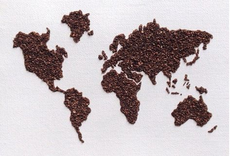 Coffee Bean Art, Breathtaking Photography, Coffee World, Ground Coffee Beans, Coffee Illustration, Cafe Art, Ground Coffee, Beautiful Coffee, Cooking Art