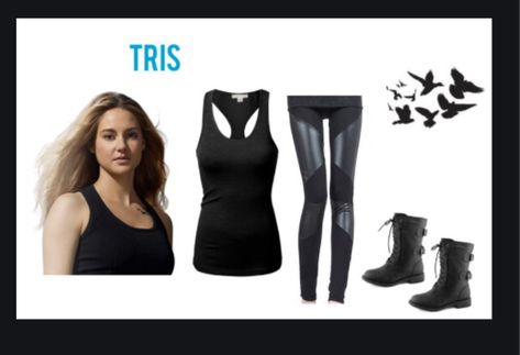 Divergent Halloween Costumes, Divergent Costume, Tris Divergent, Dauntless Clothes, Divergent Outfits, Movie Character Outfits, Divergent Tris, Camo Truck, Peter Pan Costumes