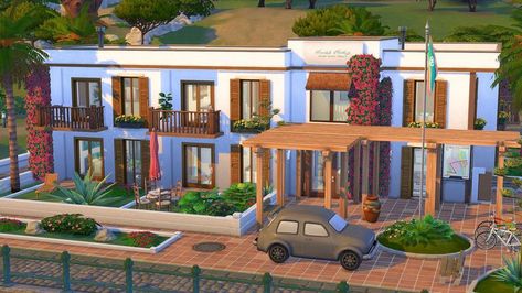 Welcome at the Tartosa Retirement Home 😊 a Place where your older Sims can live together Sims 4 Retirement Home, Ts4 Builds, Brindleton Bay, Sims 4 Speed Build, Retirement Home, Elderly Home, Live Together, Minecraft Builds, Sims Community