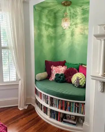 22  Cozy Reading Nook Ideas For 2024 - DrExplains Reading Window Seat, Reading Window, Diy Window Seat, Reading Nook Ideas, A Reading Nook, Nook Ideas, Home Library Design, Apartment Decor Inspiration, Cozy Reading Nook