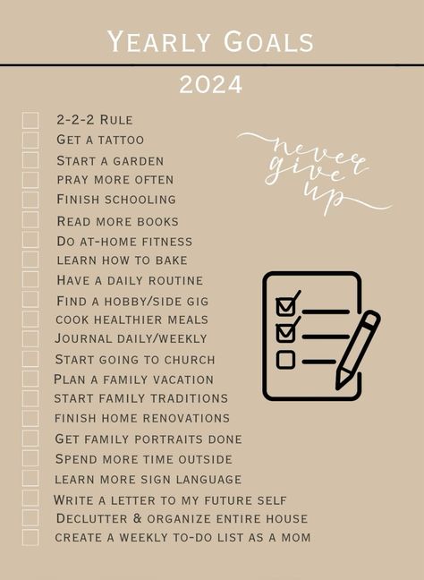 Yearly Goals quarterlygoals Healthy 2024 Goals, 2024 Goals For Women, Setting Goals For 2024, How To Set Goals For 2024, 2024 Goal Setting, New Years Resolution List 2024, Year Goals Planner, Resolutions For 2024, New Years Resolution 2024