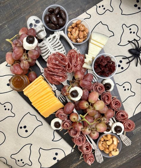 Char-boo-terie board for ghoul’s night! Follow my shop @sandra_902 on the @shop.LTK app to shop this post and get my exclusive app-only content! #liketkit #LTKHalloween #LTKhome #LTKSeasonal @shop.ltk https://liketk.it/4mf8x Ghouls Night Out, Ghouls Night In, Spooky Girls Night, Wooden Coffin, Ghouls Night, Spooky Night, Coffin Shape, Party Inspo, Halloween 2024