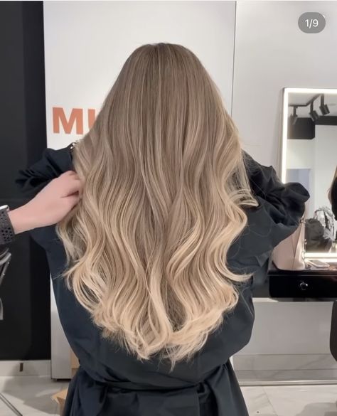 Beige Blonde Hair, Perfect Blonde Hair, Dark Blonde Hair Color, Ombre Hair Blonde, Dyed Blonde Hair, Cool Blonde Hair, Hair Blond, Brunette Hair With Highlights, Dark Blonde Hair