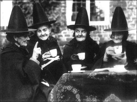 Witch Names | Published April 11, 2012 at 554 × 413 in What ARE Witches For? Old Lady Dress, Witches Coven, Witches Hats, Baba Jaga, Witch Coven, Witch Party, Which Witch, Easy Magic, Vintage Witch