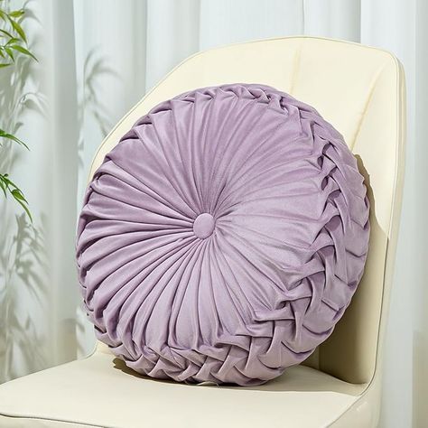 Amazon.com: Sioloc Round Pillow Velvet Throw Pillows,Seating Cushion Home Decoration Pleated Floor Pillow Cushion for Couch Chair(Blush,15.7'') : Home & Kitchen Pleated Cushion, Emerald Green Couch, Round Throw Pillow, Round Floor Pillow, Green Couch, Round Throw Pillows, Bed Car, Couch Chair, Couch Cushions