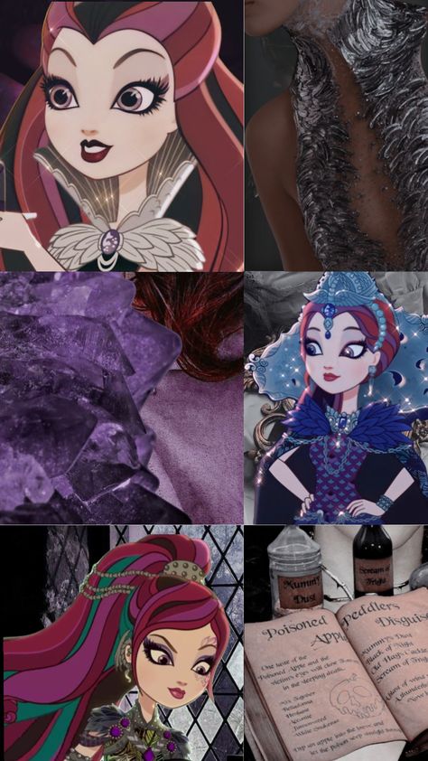 #ravenqueen Raven Queen Makeup, Raven Queen Hair, Raven Ever After High, Winx Club Fairies, Ever After High Aesthetic, Nostalgia Core, School For Good And Evil, High Aesthetic, Raven Queen