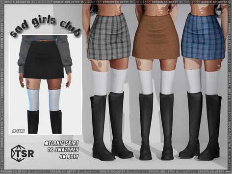 Sims 4 Cc Black Mini Skirt, Sims 4 Cc Style, Sims 4 Cc Clothes Skirt, Sims 4 Cc Adult Clothes, Sims 4 Stockings Cc, Sims 4 Bottoms Cc, Sims Tops, Sims 4 Clothing Sets, Sims Gameplay