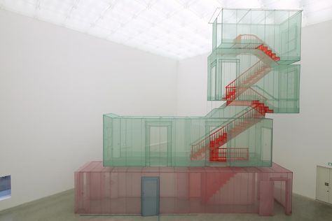 Do Ho Suh - Artists - Lehmann Maupin Art Basel Hong Kong, Do Ho Suh, 3d Modelle, Kanazawa, Korean Artist, Art Basel, Sculpture Installation, Architecture Model, Exhibition Design