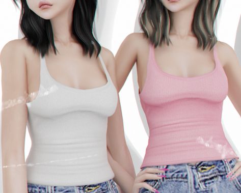 basic soft tank top sims 4 cc Sims Tank Top, Sims 4 Cc Patreon Tank Top, Sims 4 White Tank Top, Sims 4 Cc Female Tank Top, Sims 4 Tank Top Accessory, Sims 4 Cc Tank Top Accessory, Ts4 Basic Cc, Sims Cc Tank Top, The Sims 4 Cc Tank Top