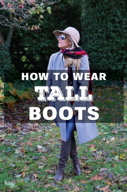 Womens Tall Boots Tall Boots For Fall 2022, Dresses With Boots For Women Over 50, Tall Boots With Jeans, Outfits With Tall Black Boots, Tall Boots Outfit Fall Styles, Outfits With Tall Boots, Black Tall Boots Outfit, Womens Tall Brown Boots, Grey Boots Outfit