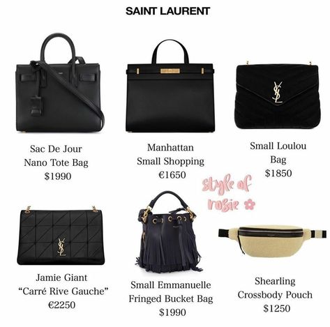 Rose Ysl Bag, Rosé Blackpink Ysl, Rosé Ysl, Bp Rosé, Blackpink Fashion, Blackpink Jisoo, Kpop Outfits, Kpop Fashion, Bags Designer Fashion