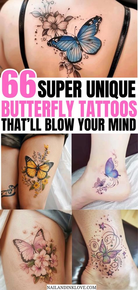 unique butterfly tattoos, butterfly tattoos for women arm, stencil butterfly tattoos Butterfly Tattoos For Women Arm, Tattoos For Women Arm, Stencil Butterfly, Mens Butterfly Tattoo, Small Feminine Tattoos, Animal Tattoos For Men, Butterfly Tattoos Images, Rose And Butterfly Tattoo, Animal Tattoos For Women