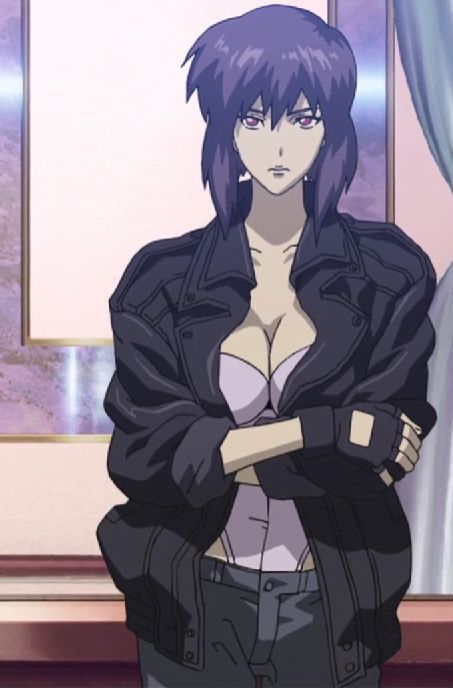 Aeon Flux Aesthetic, Motoko Kusanagi Fanart, Motoko Kusanagi 1995, Motoko Kusanagi Icon, Ghost In The Shell Motoko, Kusanagi Motoko, Female Comic Characters, Masamune Shirow, Fan Art Anime