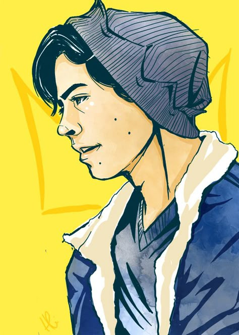 Jughead Jones Riverdale Riverdale Drawings, Riverdale Fanart, Riverdale Wallpaper, Cole Sprouse Jughead, Riverdale Characters, Jughead Jones, Riverdale Cast, Archie Comics, Cole Sprouse