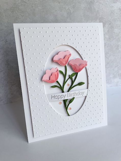 Card Decoration Ideas, Paper Cards Diy, Make A Birthday Card, Card Making Flowers, Diy Project Ideas, Flower Birthday Cards, Altenew Cards, Homemade Birthday Cards, Card Decoration