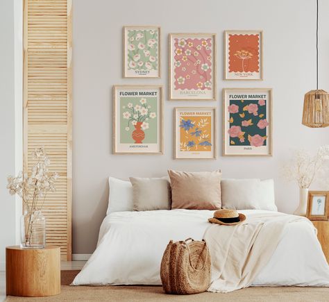 Bedroom Art Above Bed Paintings & Prints, Bedroom Wall Prints Above Bed, Art For Above The Bed, Above Bed Prints, Big Wall Decor Ideas Bedroom, Art For Bedroom Walls Above Bed, Posters Above Bed, Bedroom Wall Decor Above Bed Modern, Pictures Over Bed