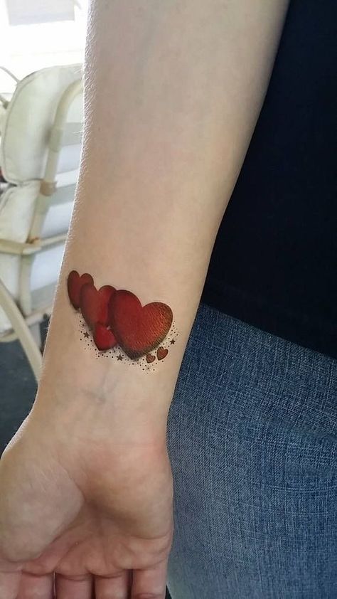 Fingerprint Heart Tattoos, Tattoo House, Skin Color Tattoos, Dove Tattoos, Hate Love, Hearts And Stars, Small Pretty Tattoos, Inspiration Tattoos, Hand Tattoos For Women