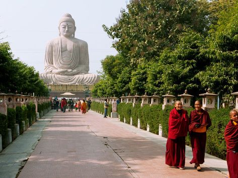 Chinese Travel, India Tourist, Bodh Gaya, Amazing India, Gautama Buddha, North India, Tourist Places, Yoga Retreat, Stock Photography Free