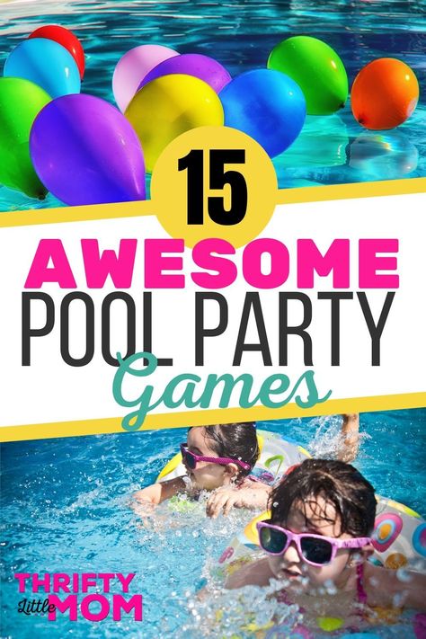 Pool Party Team Bonding, Pool Side Games For Adults, Pool Competition Games, Pool Activities For Adults, Family Pool Party Ideas, Pool Obstacle Course Ideas, Pool Olympic Games, Kids Pool Party Activities, Birthday Pool Party Games