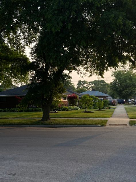 Illinois Countryside, Illinois Aesthetic Country, Illinois Aesthetic, Small Town Life Aesthetic, Neighborhood Aesthetic, Skokie Illinois, Evanston Illinois, Life In Usa, Chicago Pictures