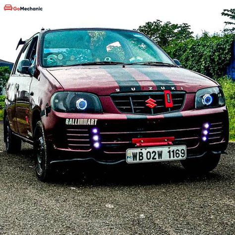 Alto Car Modified, Maruti Suzuki 800, Car Modification Ideas, Alto Car, Maruti Suzuki Alto, Suzuki Alto, Tuning Cars, Maruti Suzuki, Engine Block