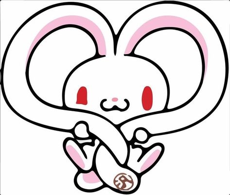 Gloomy Bear Profile Picture, All Purpose Bunny Icon, Cute Zombie Aesthetic, Gloomy Bear Tattoo, Gloomy Bear Pfp, All Purpose Rabbit, Hanyo Usagi, Creepy Pink Aesthetic, Pink Aesthetic Cute