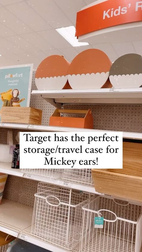 Disney Ears Storage Ideas, Mouse Ear Storage, Mickey Ears Travel Case, How To Store Mickey Ears, Disney Ear Storage Ideas, Mickey Ear Storage, Disney Ear Storage, Mickey Ears Display, Disney World Ears