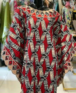 Abuja Bubu Gown, Ankara Bubu Gown Styles With Embroidery, Styles With Ankara, Ankara Bubu Gown Styles, Bubu Gowns, Ankara Bubu, Bubu Styles, Ankara Fashion Styles, Latest Lace Styles