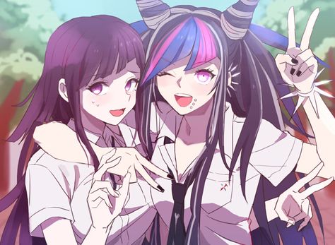 Mikan Tsumiki And Ibuki Mioda Danganronpa, The Story, Wattpad, Hair, Anime