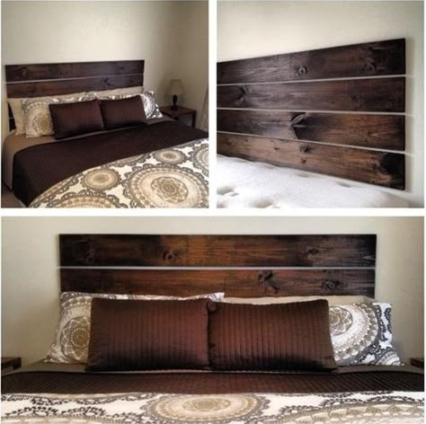 101 Headboard Ideas That Will Rock Your Bedroom Floating Headboard, Diy Dream Catcher, Headboard Projects, Design Ložnic, Pallet Headboard, Headboard Ideas, House Makeover, Frame Diy, Diy Headboards