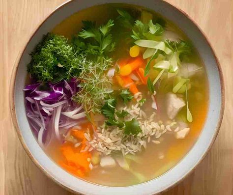 Clear Soup Recipe, Veg Soup Recipes, Clear Soup, Veg Soup, All Vegetables, Summer Squash, Vegan Paleo, Light Recipes, Fresh Parsley