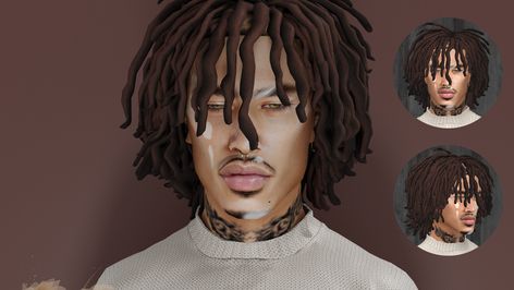 Ts4 Dreads Male, Sims4 Dreadlocks Male, Dreads Ts4 Cc, Sims Dreads Hair, Male Hair Alpha Sims 4, Sims 4 Cc Men Dreads, Sims 4 Men Dreads, Sims 4 Cc Men Hair Dreads, Sims 4 Cc Dreads Male Patreon