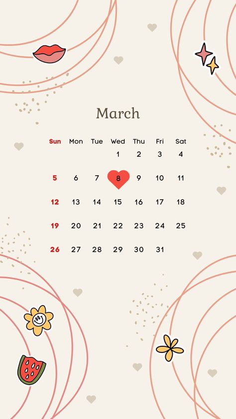 March Calendar Phone Background digital wallpaper March Calendar Wallpaper, Calendar Wallpaper, Birthday Background, 8th Of March, Editing Pictures, Digital Wallpaper, Phone Backgrounds