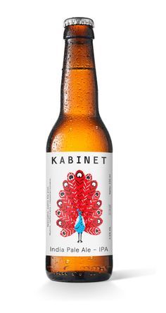 Kabinet Brewery - IPA, Serbia Craft Beer Labels, Fruit Beer, Beer Advertising, Ipa Beer, Beer Art, Ale Beer, Beer Pub, All Beer, Lager Beer