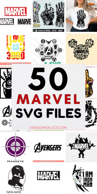 Calling all superhero fans! Unleash your inner Avenger with this FREE bundle of 50 Marvel Avengers SVG files for Cricut, perfect for crafting shirts and more with your Cricut or Silhouette. Dive into a world of iconic logos and characters for endless creative ideas and fun projects! #SVGfilesforCricut #Free #Shirts #Bundle #Logo #Cricut #Silhouette #Ideas #Fun Marvel Cricut, Free Cricut Images Svg, Marvel Drawing Ideas, Marvel Svg, Marvel Svg Free, Marvel Svg Files Free, Avengers Svg, Disney Marvel Svg, Svg Free Files For Cricut Shirts