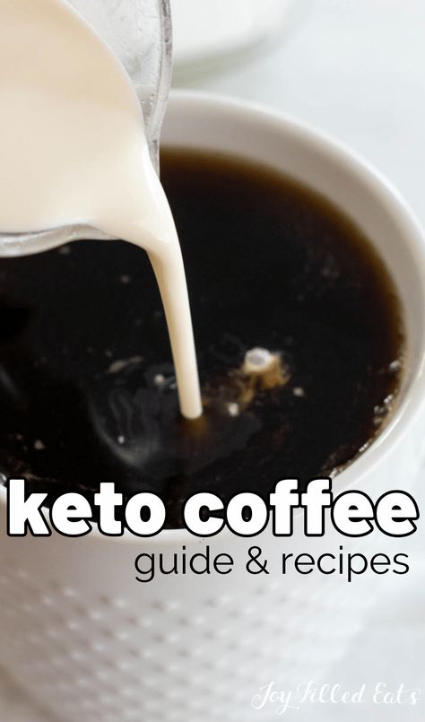 This Keto Coffee Recipes with Heavy Cream is so simple to make! It's my go-to bulletproof coffee recipe that is one of my favorite morning coffee options. If you are looking for easy keto coffee drinks, this is one of the best! Keto Coffee Desserts, Recipe With Heavy Cream, Keto Coffee Drinks, Recipes With Heavy Cream, Keto Coffee Recipes, Keto Coffee Creamer, Bulletproof Coffee Recipe, Keto Coffee Recipe, Coffee Creamer Recipe