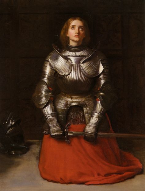 Joan of Arc – ArtRKL Santa Joana D'arc, Francesca Woodman, Everett Millais, Saint Joan Of Arc, Istoria Artei, John Everett Millais, Jeanne D'arc, St Joan, Bel Art