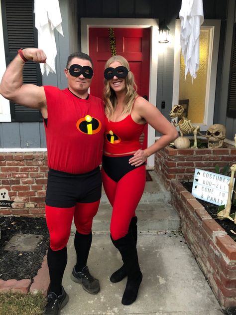 Mr and Mrs Incredible halloween Costume Mr And Mrs Incredible, Mrs Incredible, Couples Costume, Halloween 2020, Couples Costumes, Mr And Mrs, Halloween Costume, Halloween Costumes, The Incredibles