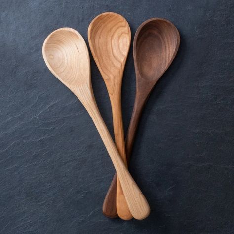 Handmade Wooden Spoons 12 Cooking Spoon, Hand Carved, Made in the USA With Pennsylvania Black Cherry, Maple, and Walnut Wood - Etsy Denmark Amish Country Pennsylvania, Wooden Kitchenware, Handmade Wooden Spoons, Cooking Spoon, Wooden Utensils, Amish Country, Wood Spoon, Black Cherry, Wooden Spoons