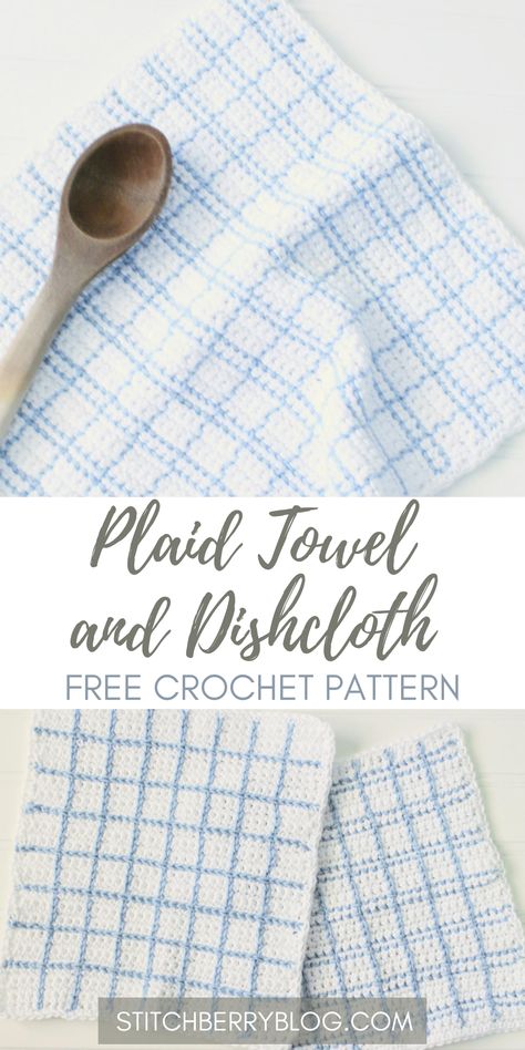 Crochet Kitchen Patterns Free, Crochet Tea Towels, Crochet Dish Towels Pattern Free, Farmhouse Crochet Patterns, Valentines Crochet Ideas, Kitchen Crochet Patterns, Crochet Dishtowel, Crochet Towel Pattern, Crochet Tea Towel