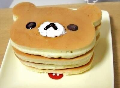 Bear Pancakes, Food Kawaii, 귀여운 음식 그림, Kawaii Dessert, Kawaii Cooking, Cute Baking, Cute Snacks, Cute Food Art, Think Food