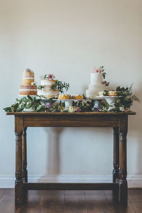 Cake Display Cabinet, Claire Pettibone Wedding Dress, Wedding Cake Display, Claire Pettibone, Boda Mexicana, Wedding Cake Table, Wedding Dessert Table, Dessert Display, Rock My Wedding